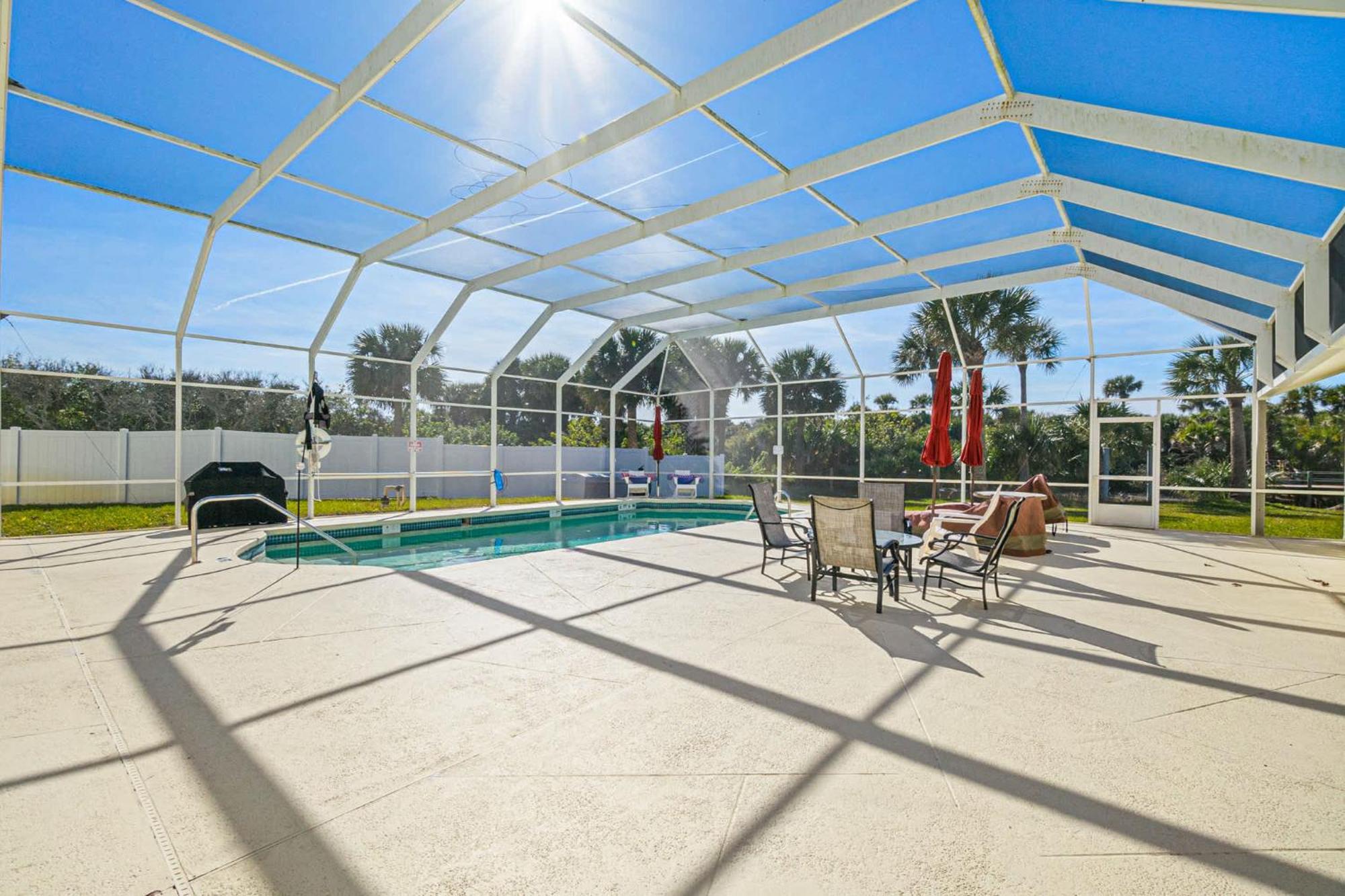 Flagler Beach Bed And Breakfast Pool Bbq Suite 외부 사진