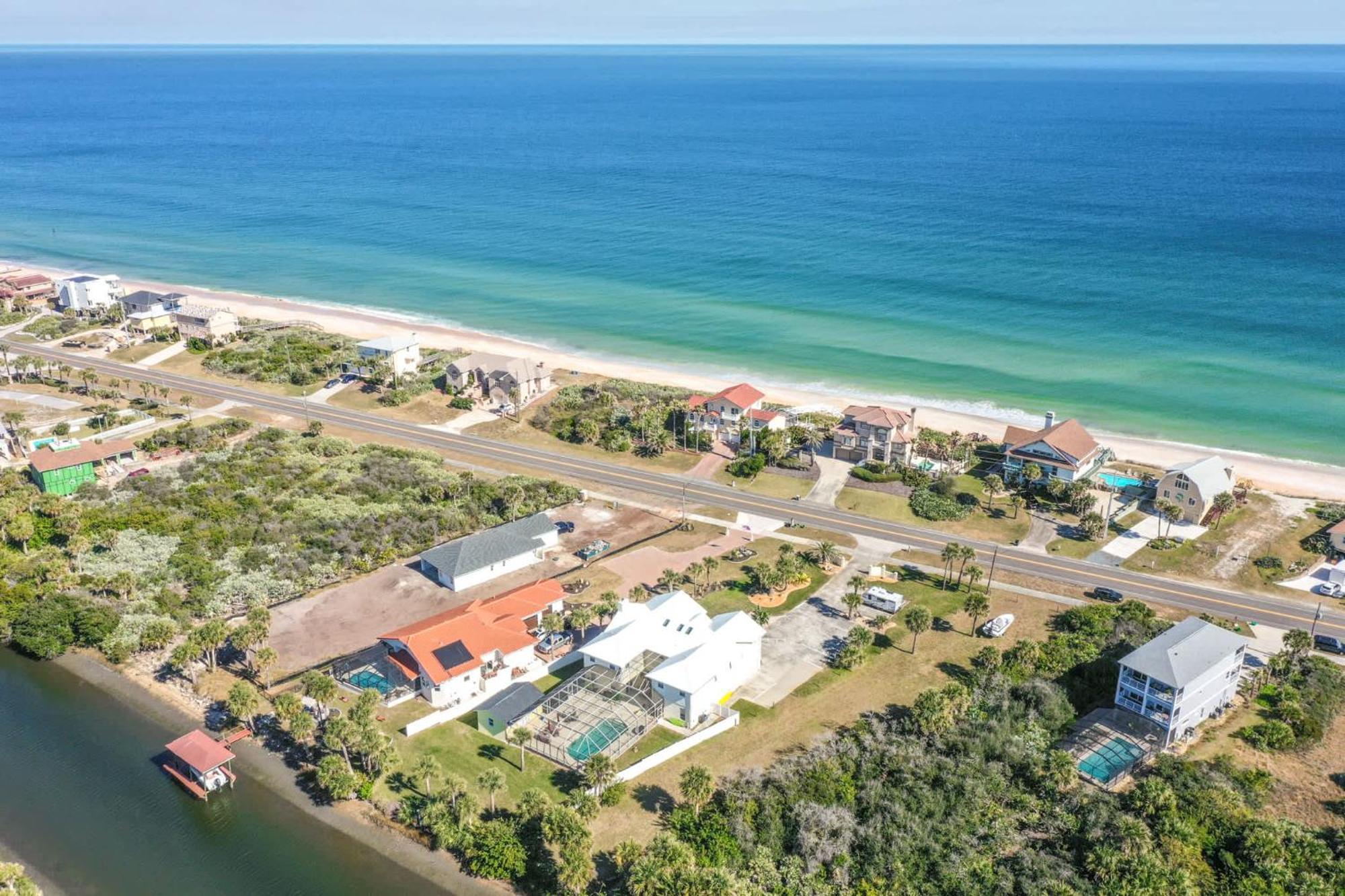Flagler Beach Bed And Breakfast Pool Bbq Suite 외부 사진