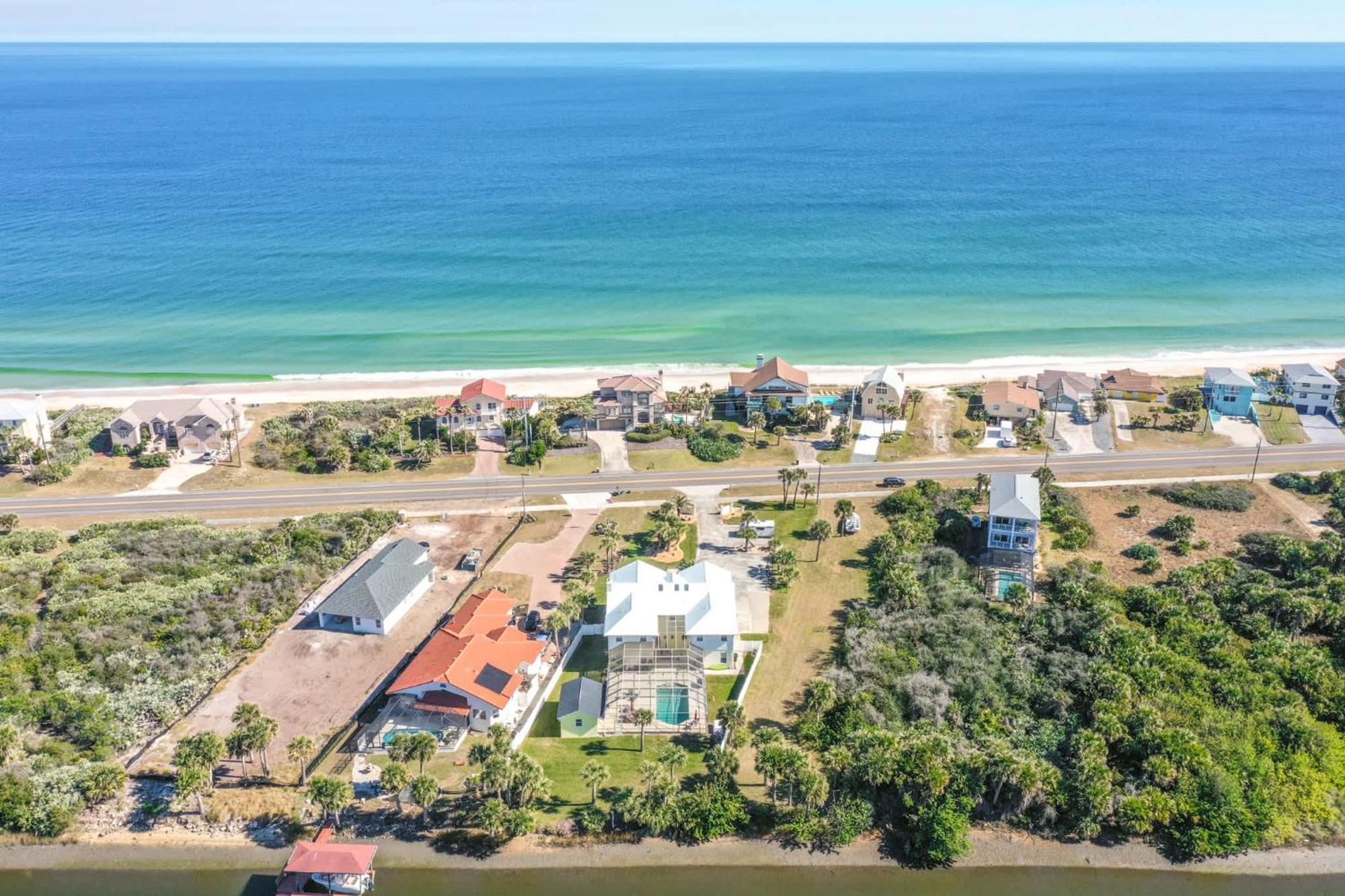 Flagler Beach Bed And Breakfast Pool Bbq Suite 외부 사진