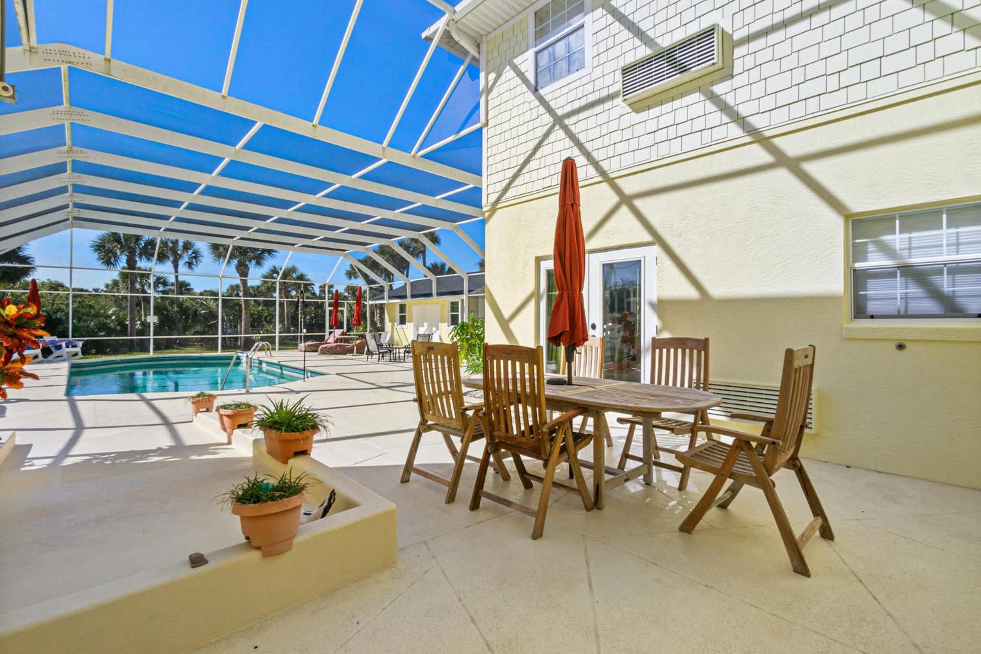 Flagler Beach Bed And Breakfast Pool Bbq Suite 외부 사진