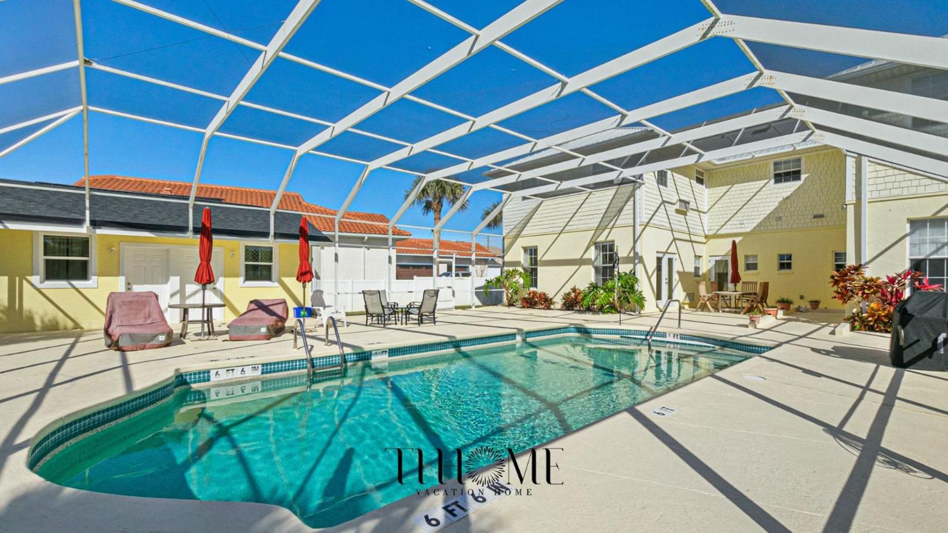Flagler Beach Bed And Breakfast Pool Bbq Suite 외부 사진