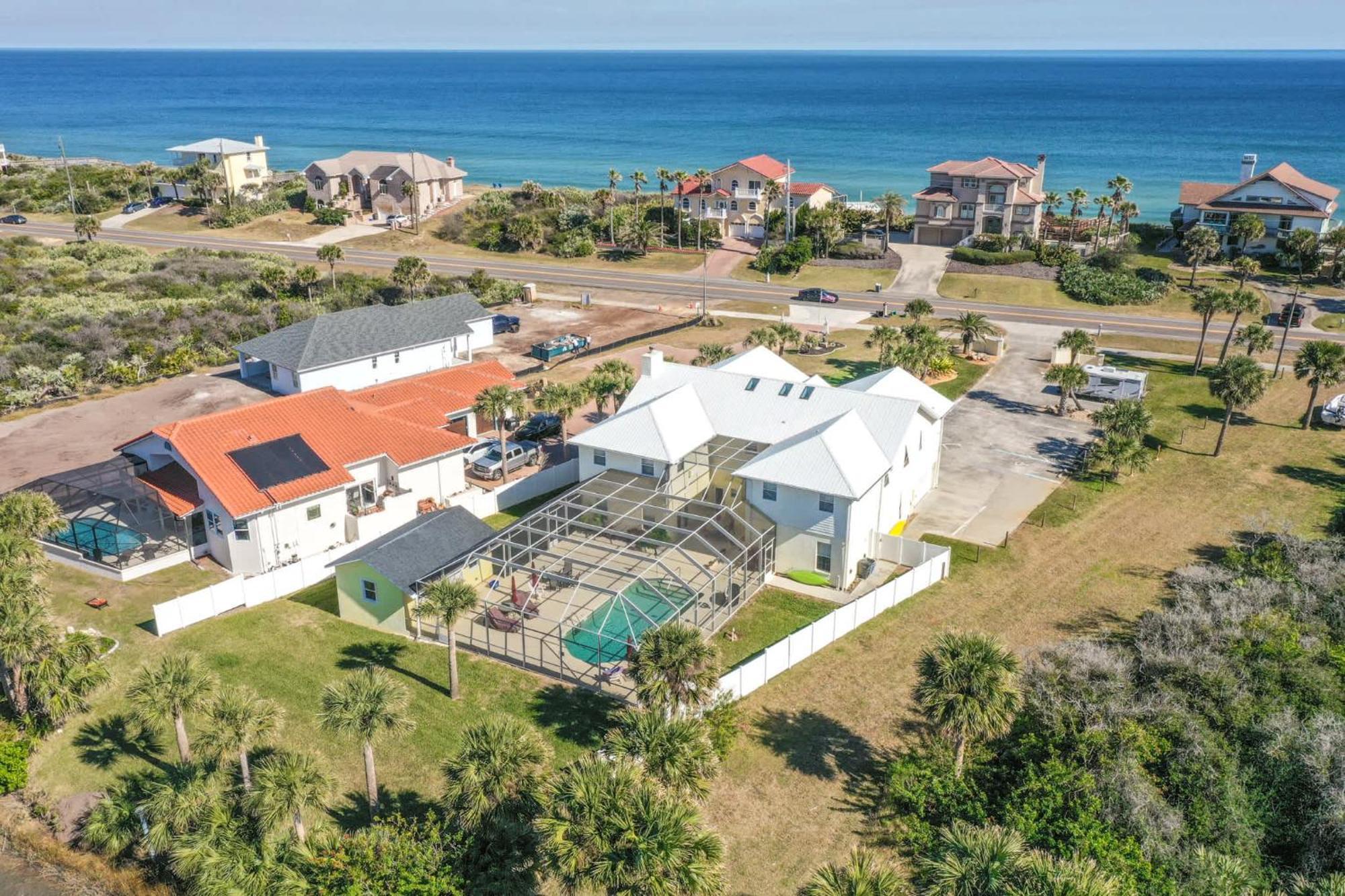Flagler Beach Bed And Breakfast Pool Bbq Suite 외부 사진