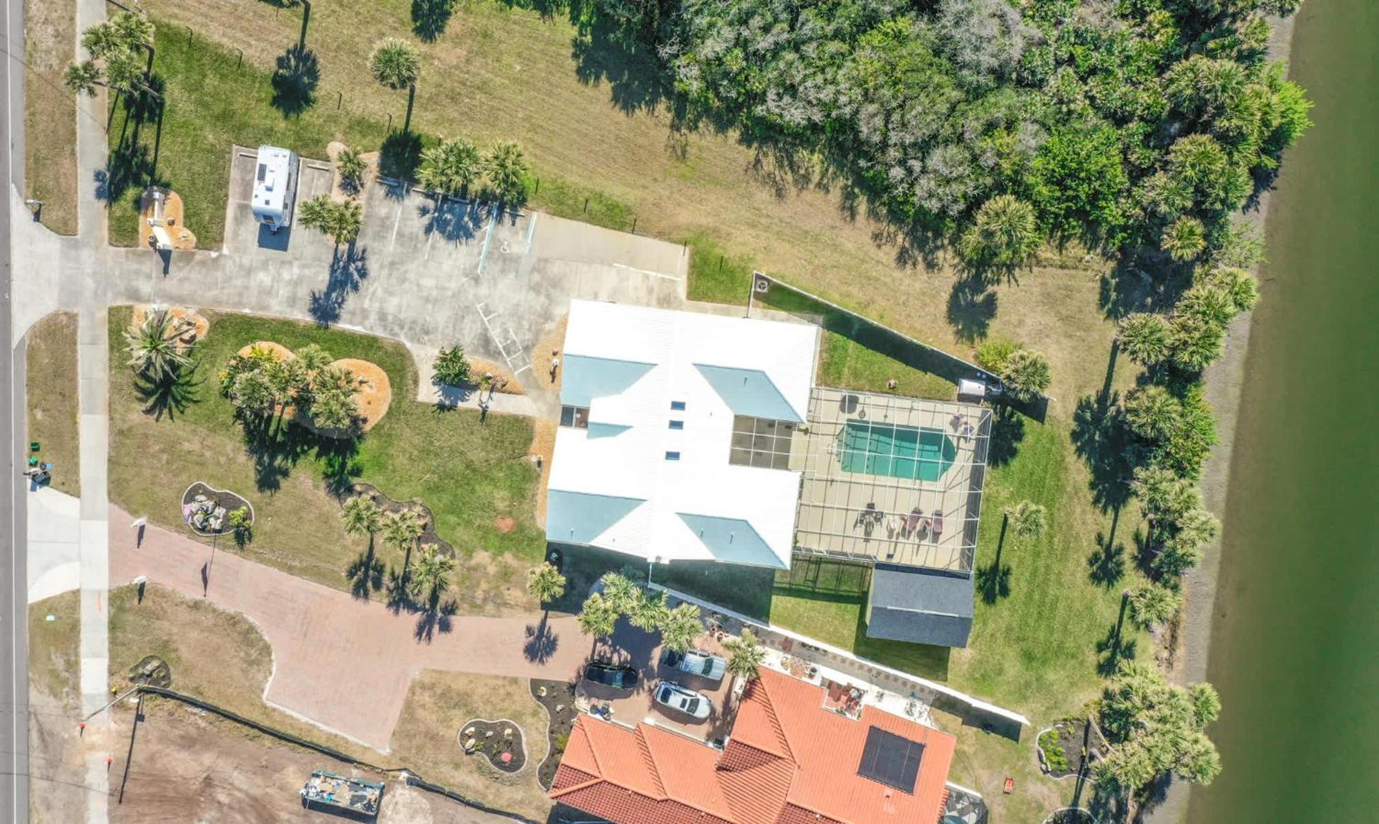 Flagler Beach Bed And Breakfast Pool Bbq Suite 외부 사진